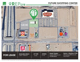 Plus de détails pour 1420 Pellicano dr, El Paso, TX - Local commercial à louer