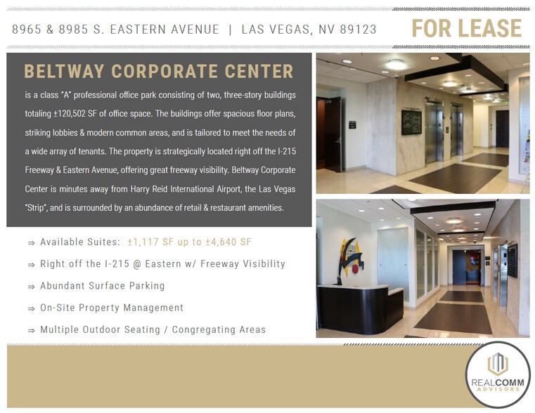 8975 S Eastern Ave, Las Vegas, NV à louer - Photo de l’immeuble – Image 2 sur 10
