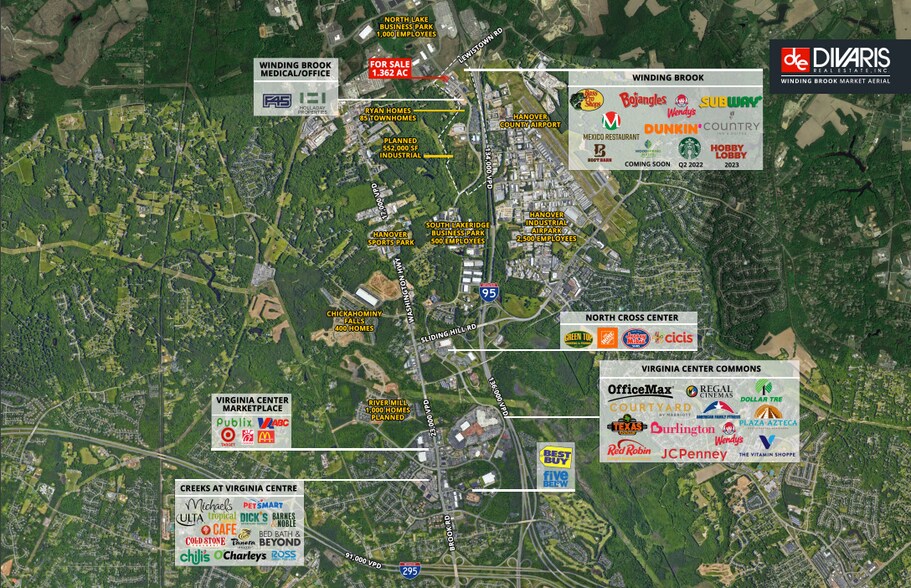 Lewistown Road and Lakeridge Parkway, Ashland, VA à louer - Photo de l’immeuble – Image 2 sur 18
