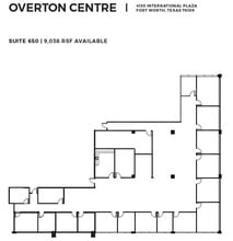 4150 International Plz, Fort Worth, TX à louer Plan d’étage– Image 1 sur 1