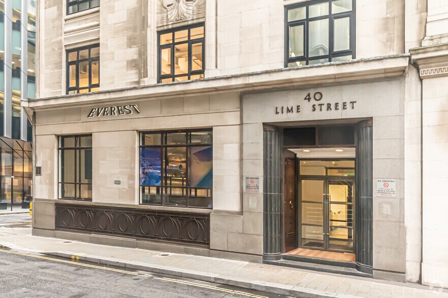 40 Lime St, Londres à louer - Photo de l’immeuble – Image 3 sur 10