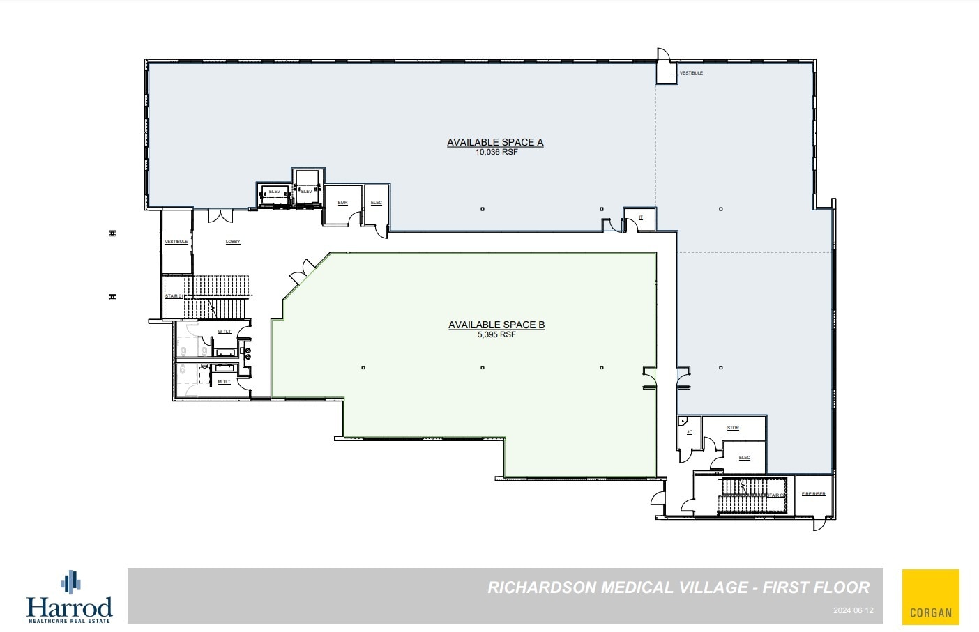 3261 E. President George Bush Hwy, Richardson, TX à louer Plan d’étage– Image 1 sur 1