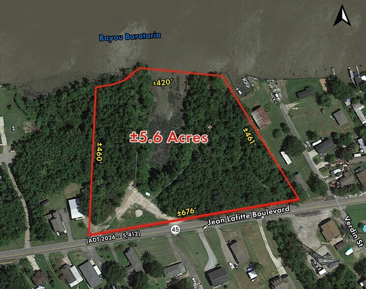 Jean Lafitte Blvd, Jean Lafitte, LA à vendre - Photo principale – Image 1 sur 3