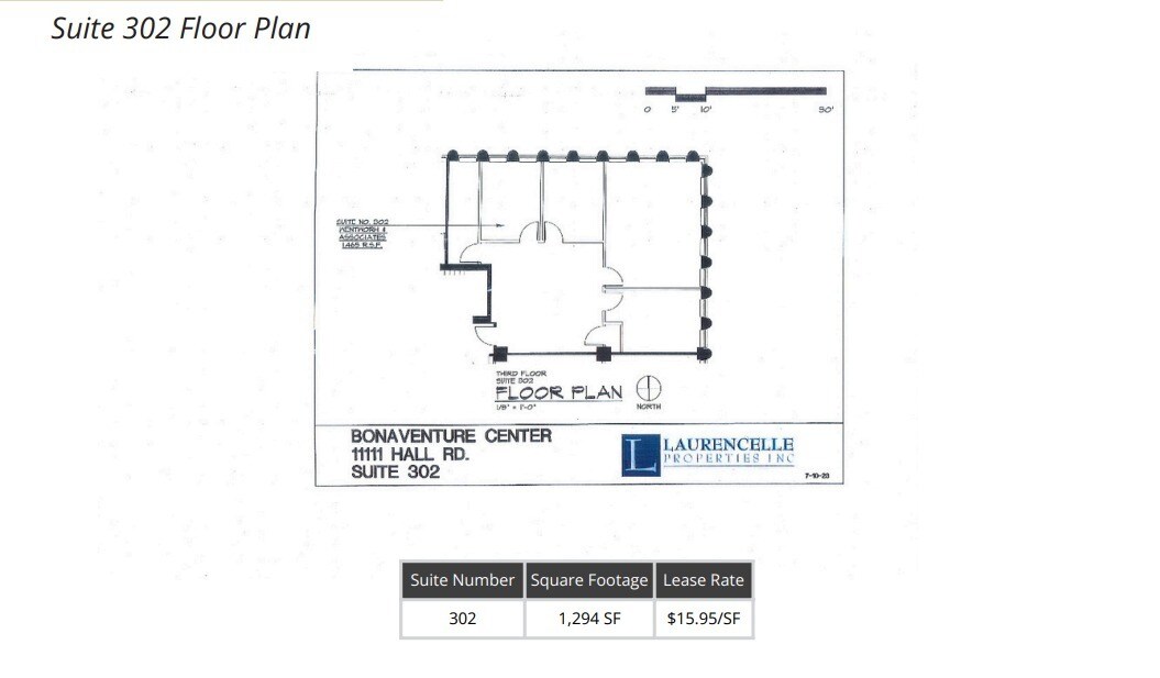 11111 Hall Rd, Shelby Township, MI à louer Plan d’étage– Image 1 sur 1