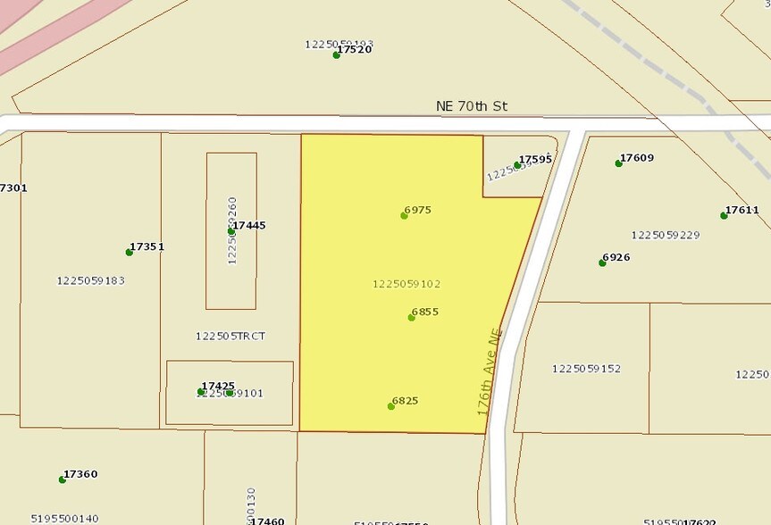 6825 176th Ave NE, Redmond, WA à louer - Plan cadastral – Image 3 sur 3