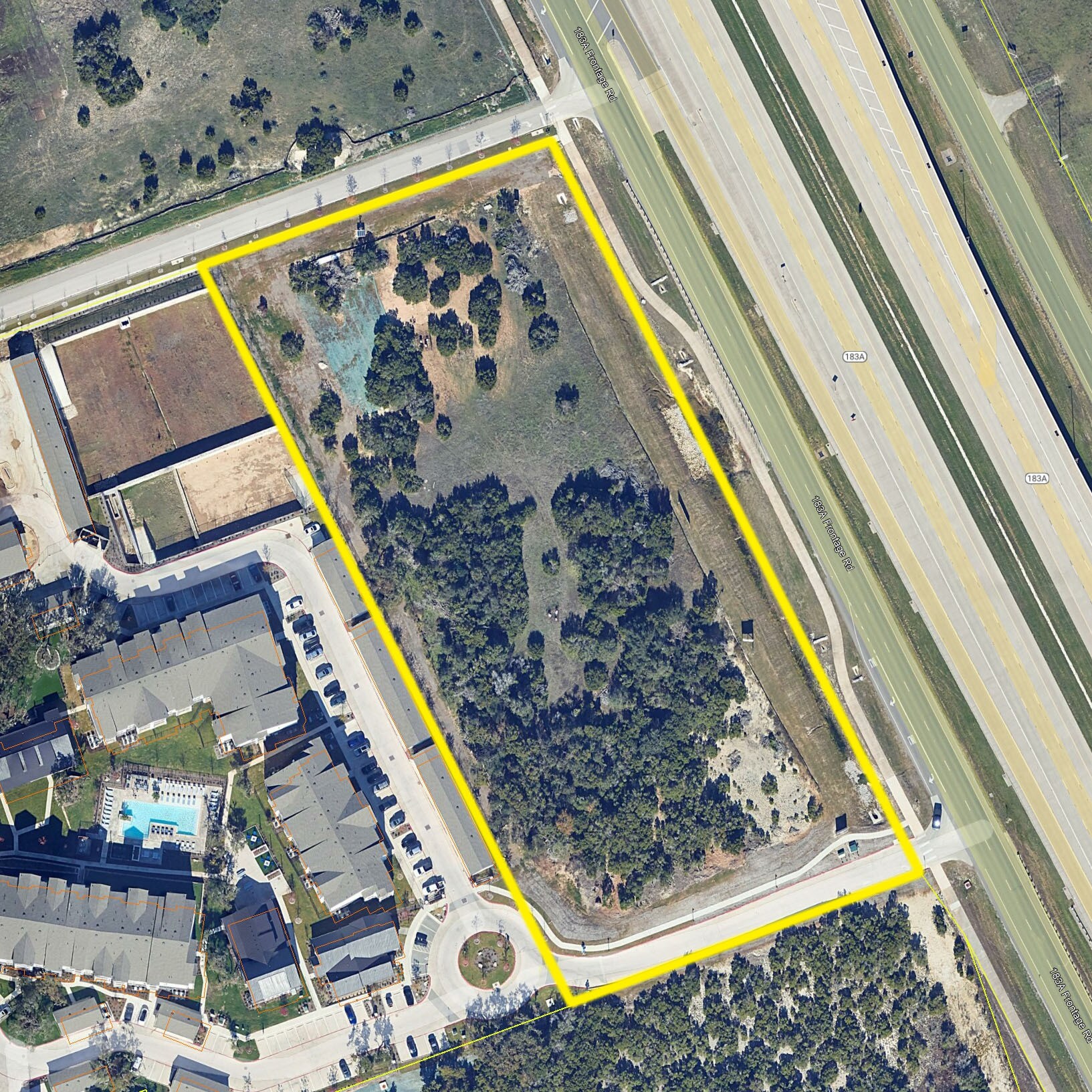 U.S. Hwy 183-A (Toll Road), Leander, TX à vendre Aérien– Image 1 sur 2