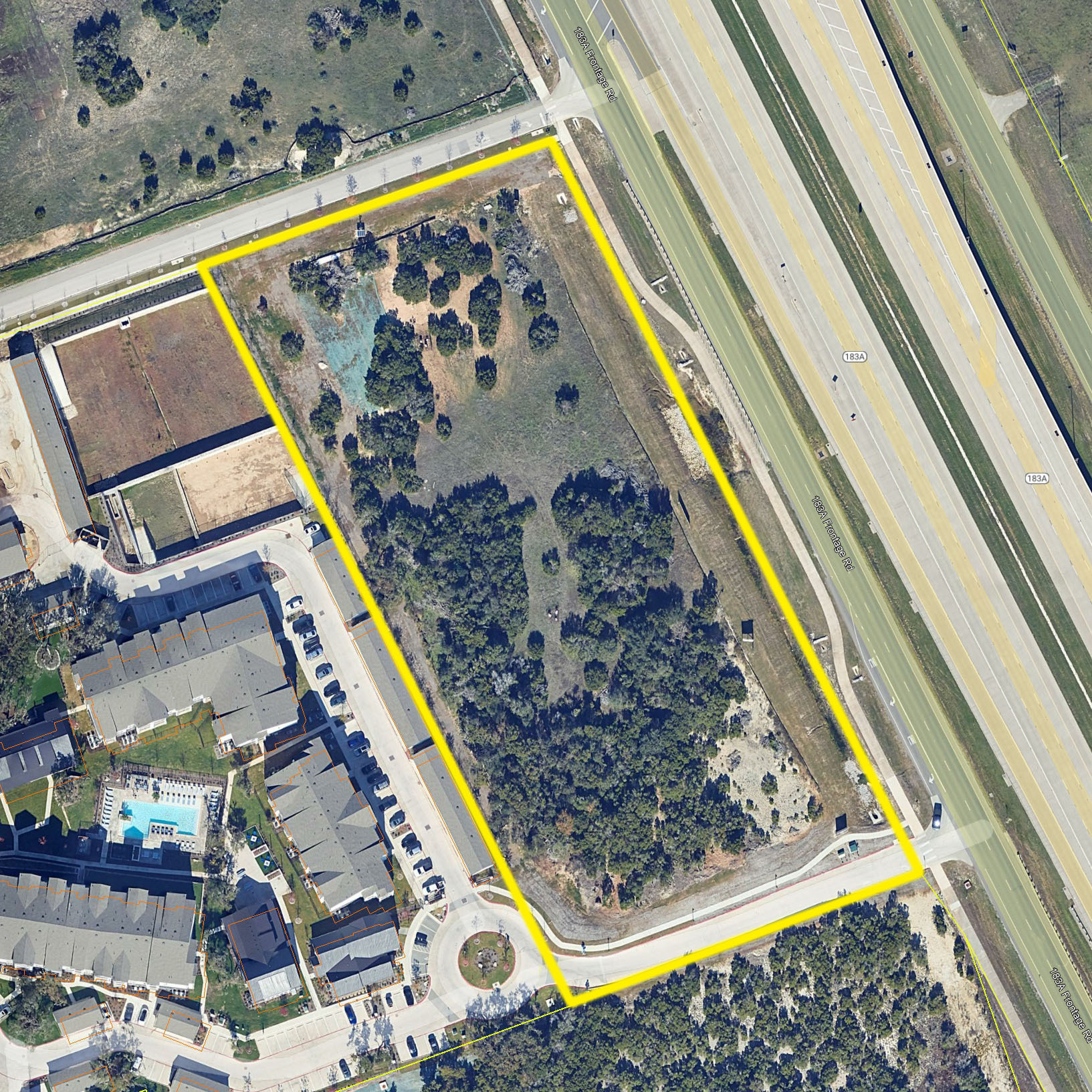U.S. Hwy 183-A (Toll Road), Leander, TX à vendre Aérien– Image 1 sur 2
