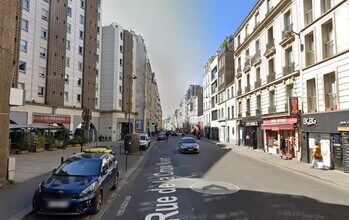 Paris, PAR - Vue aérienne vue de carte