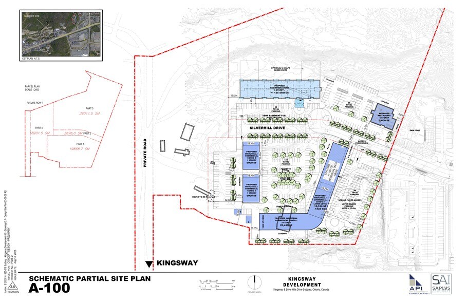 1212 Kingsway Av, Sudbury, ON à louer - Plan de site – Image 3 sur 13