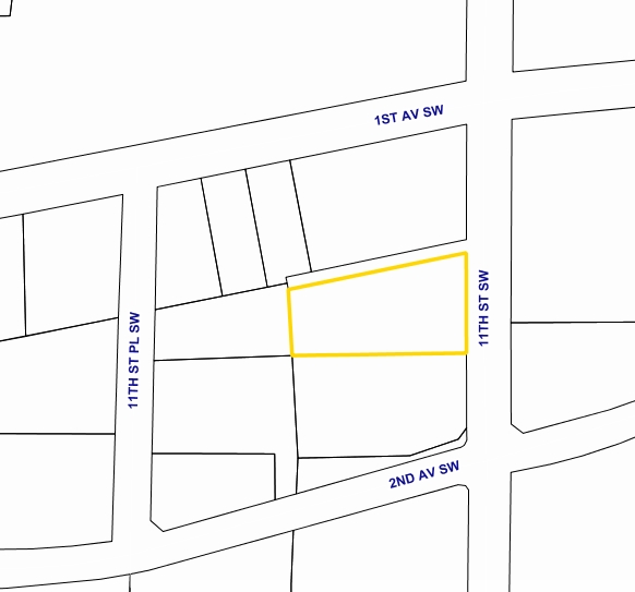 120 11th St SW, Hickory, NC à louer - Plan cadastral – Image 2 sur 2