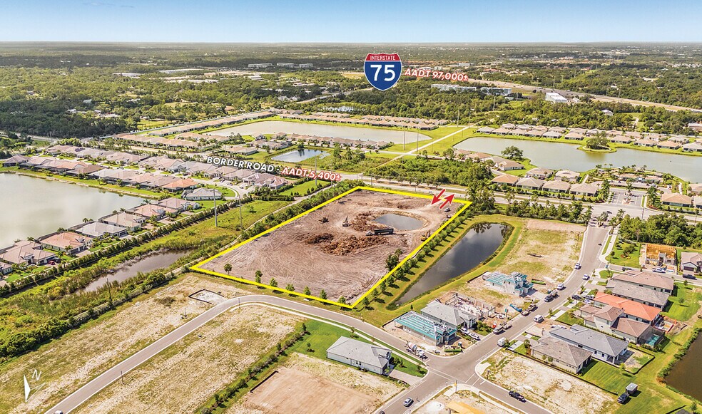 2114 Border Rd, Venice, FL à vendre - Aérien – Image 2 sur 9