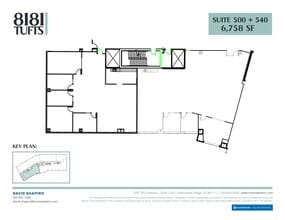 8181 E Tufts Ave, Denver, CO à louer Plan de site– Image 2 sur 3