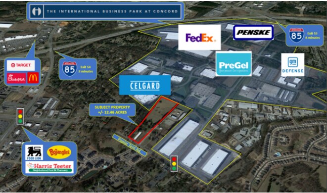 4758 Poplar Tent Rd, Concord, NC à louer - Aérien – Image 2 sur 3
