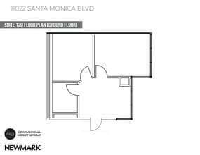 11022 Santa Monica Blvd, Los Angeles, CA à louer Plan d’étage– Image 1 sur 4