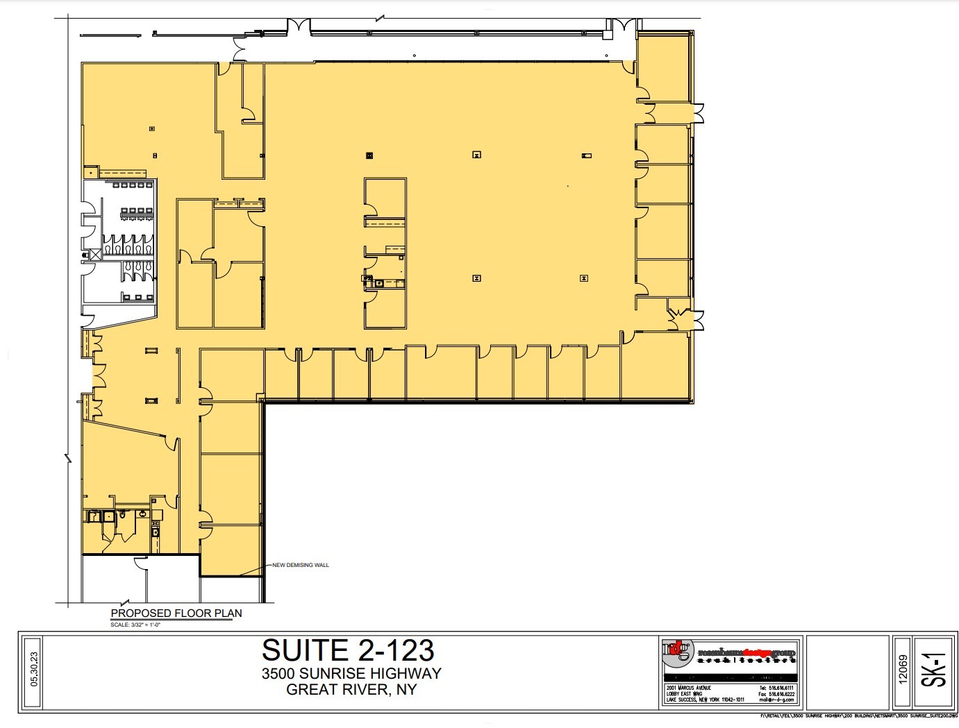 3500 Sunrise Business, Great River, NY à louer Plan d’étage– Image 1 sur 1