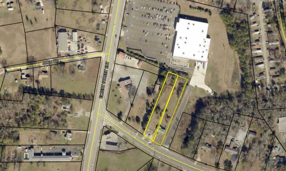 1016 Calhoun Falls Hwy, Elberton, GA à vendre - Aérien – Image 1 sur 6