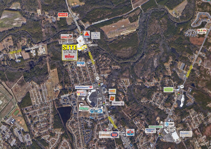 1589 N Bragg Blvd, Spring Lake, NC à louer - Aérien – Image 2 sur 4