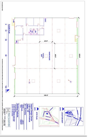 1122-1140 Longpoint Ave, Dallas, TX à louer - Plan d’étage – Image 1 sur 2