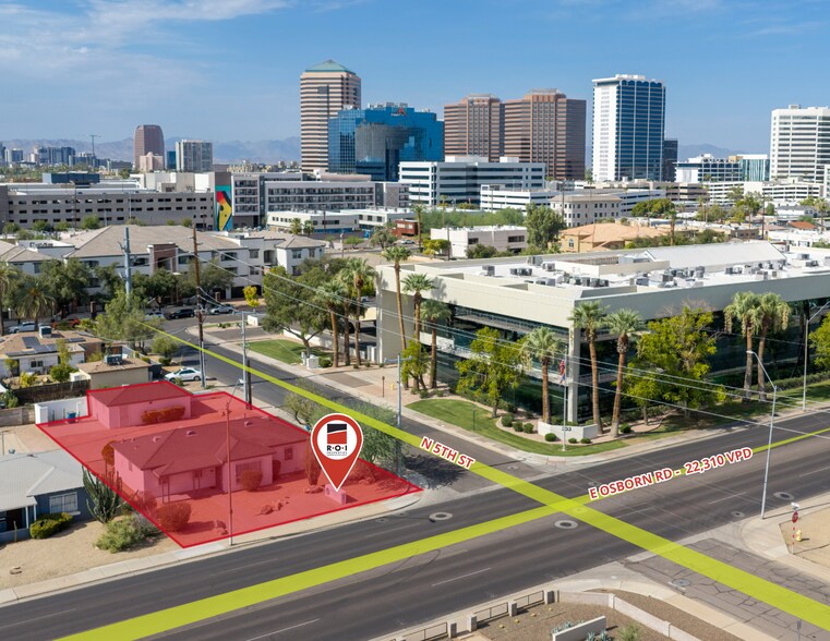 501 E Osborn Rd, Phoenix, AZ à vendre - Photo de l’immeuble – Image 1 sur 13