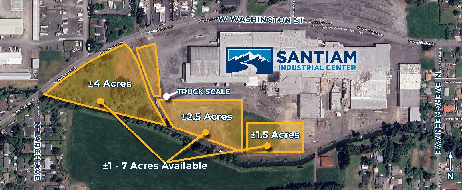 930 W Washington St, Stayton, OR à louer Aérien– Image 1 sur 2