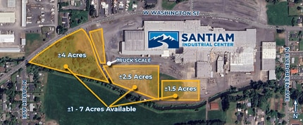930 W Washington St, Stayton, OR - Vue aérienne vue de carte