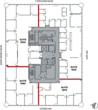 11111 Santa Monica Blvd, Los Angeles, CA à louer Plan d’étage– Image 1 sur 1