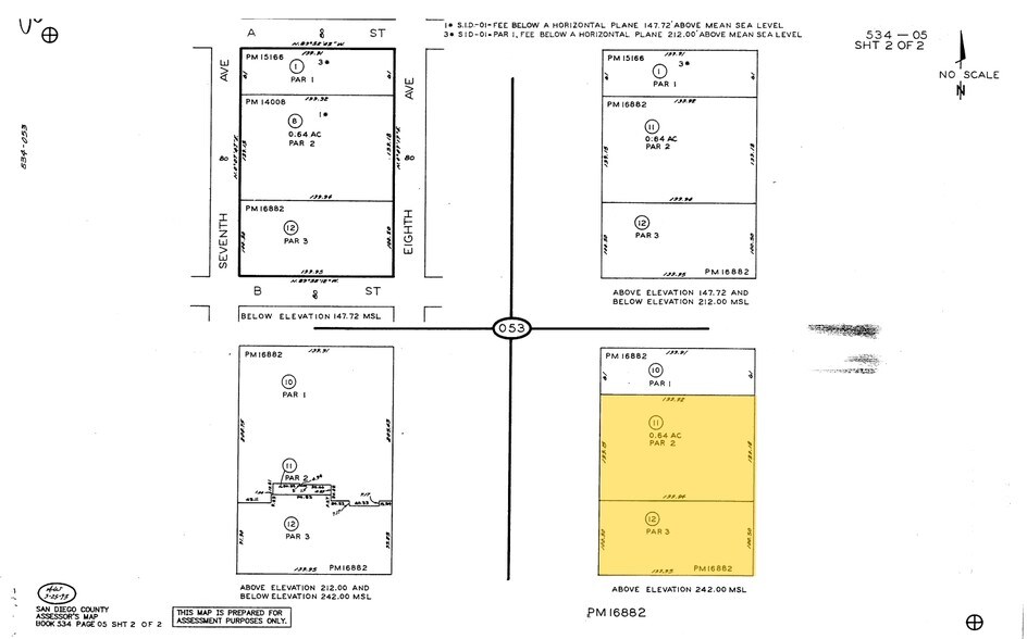 750 B St, San Diego, CA à louer - Plan cadastral – Image 2 sur 23