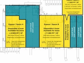 93-97 Boul Hymus, Pointe-claire, QC à vendre Plan d’étage– Image 1 sur 2