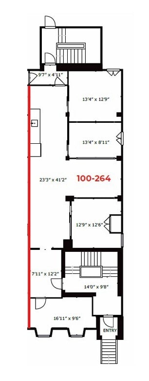 252-264 Adelaide St E, Toronto, ON à louer Plan d’étage– Image 1 sur 1
