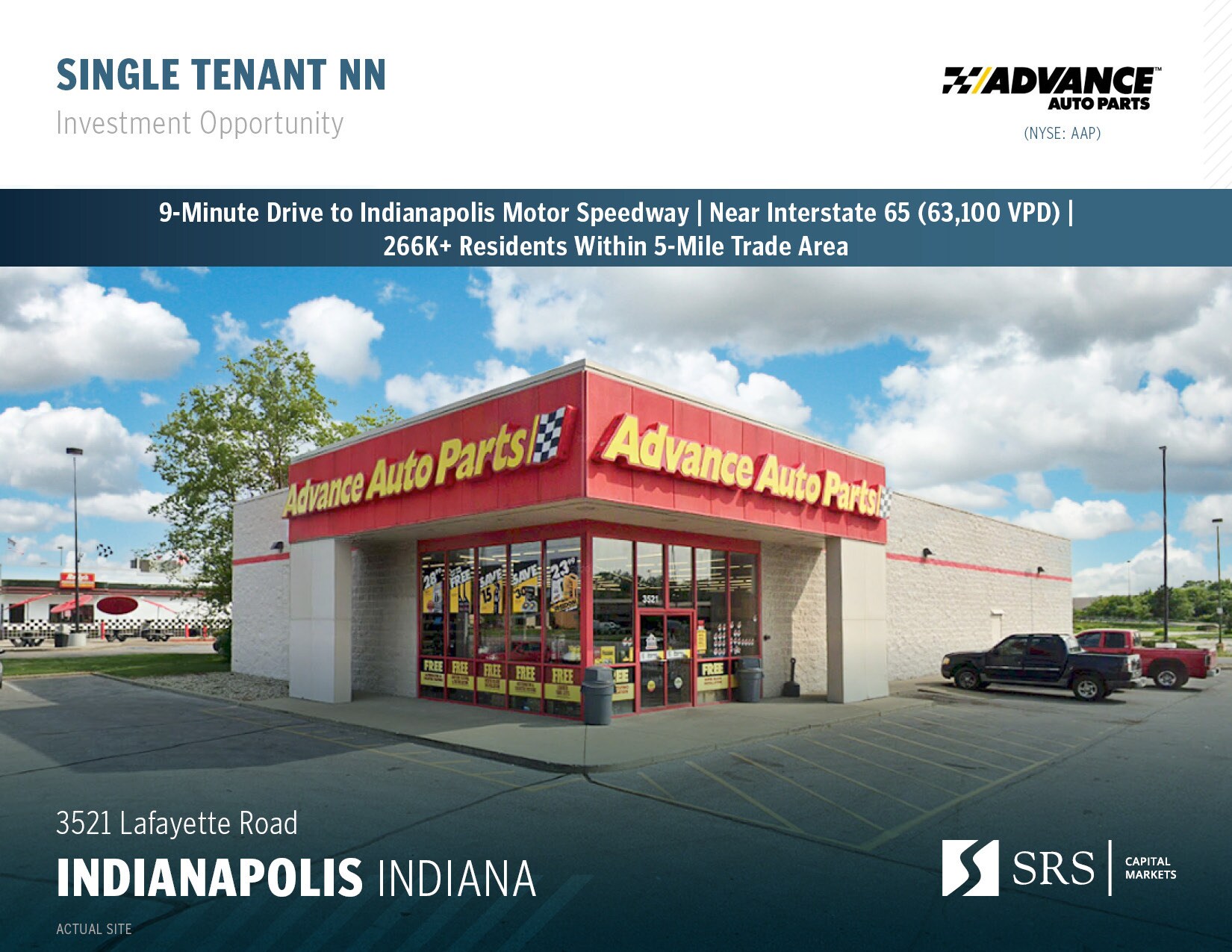 3521 Lafayette Rd, Indianapolis, IN à vendre Photo de l’immeuble– Image 1 sur 6