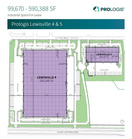 Stonewall Dr Building 4, Lewisville, TX à louer - Plan de site – Image 2 sur 2