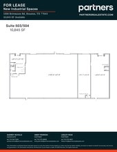 1500 Brittmoore Rd, Houston, TX à louer Plan de site– Image 1 sur 1
