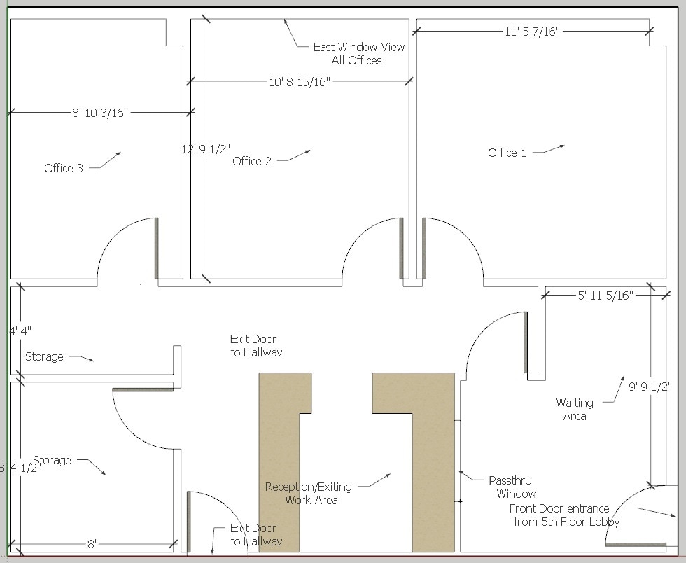 1800 Teague Dr, Sherman, TX à louer Plan d’étage– Image 1 sur 1