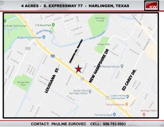 Plus de détails pour 3400 S Expressway 77, Harlingen, TX - Terrain à vendre