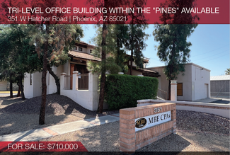 Plus de détails pour 351 W Hatcher Rd, Phoenix, AZ - Bureau à vendre