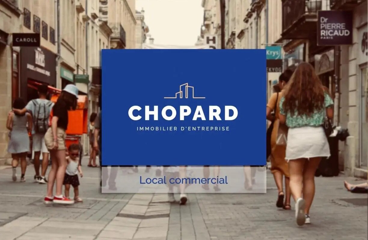 Local commercial dans Bordeaux à vendre Photo de l’immeuble– Image 1 sur 2