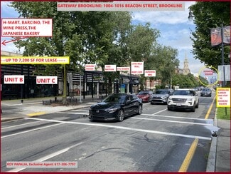 Plus de détails pour 1004-1016 Beacon St, Brookline, MA - Local commercial à louer