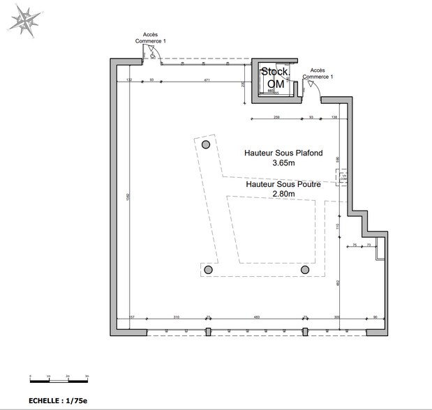 Local commercial dans Draveil à vendre - Plan d’étage – Image 2 sur 2