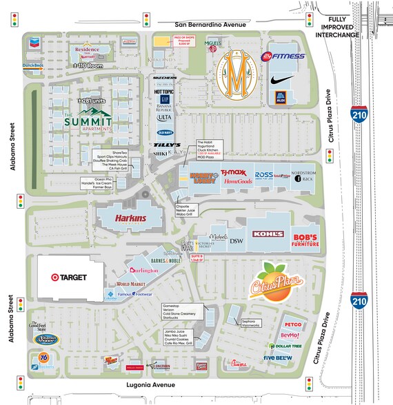 27651 San Bernardino Ave, Redlands, CA à louer - Plan de site – Image 3 sur 14