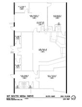1837 S Mesa Dr, Mesa, AZ à vendre Plan d’étage– Image 1 sur 5