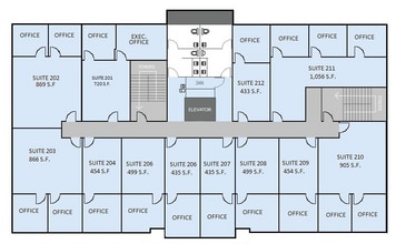7951 Riviera Blvd, Miramar, FL à louer Plan d’étage– Image 2 sur 2