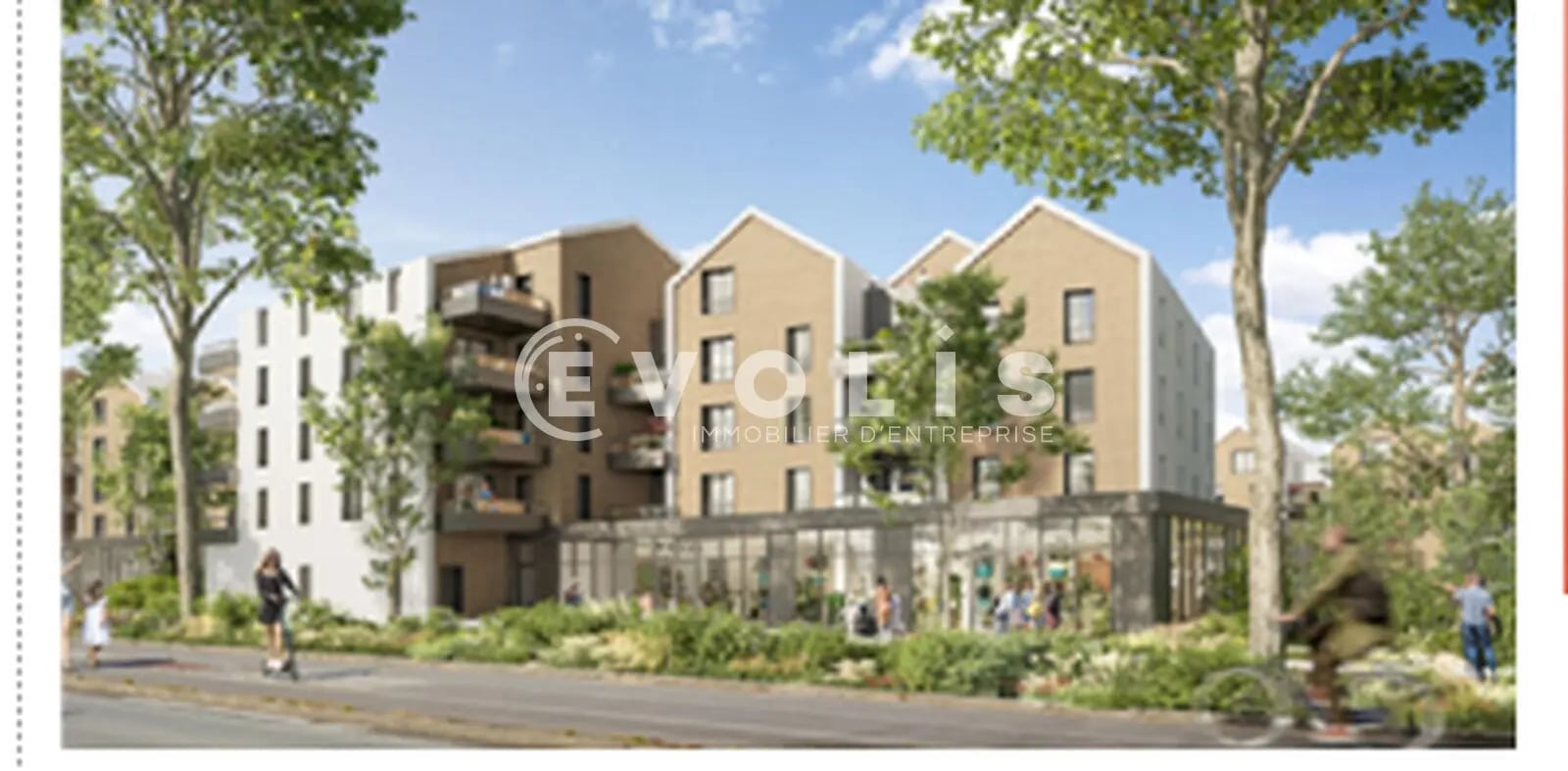 Local commercial dans Bruges à louer Photo de l’immeuble– Image 1 sur 4