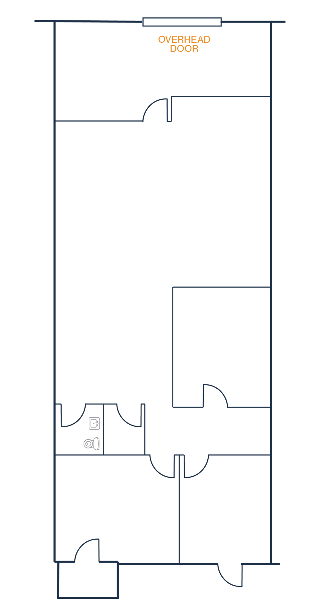17449-17497 Village Green Dr, Houston, TX à louer Plan d’étage– Image 1 sur 1