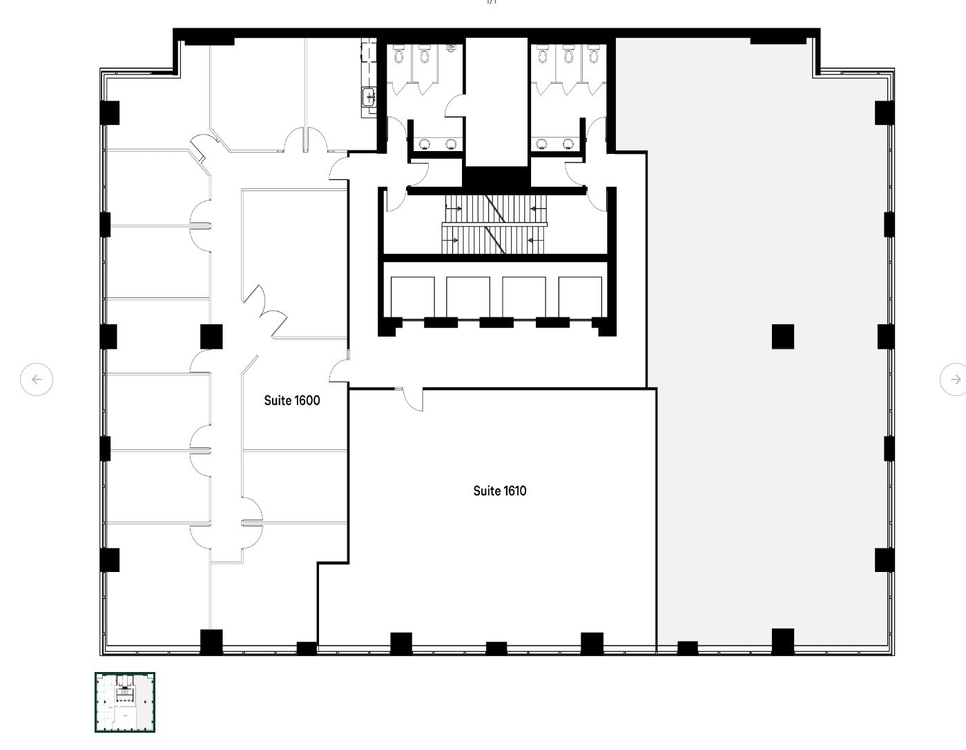 736 6th Ave SW, Calgary, AB à louer Plan d’étage– Image 1 sur 1