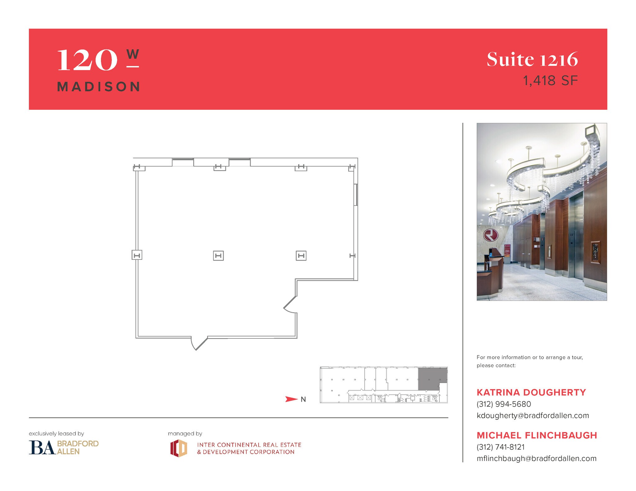 120 W Madison St, Chicago, IL à louer Plan d’étage– Image 1 sur 1