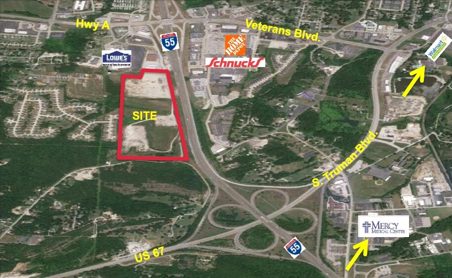 I-55 And Hwy A, Festus, MO à vendre - Aérien – Image 2 sur 6