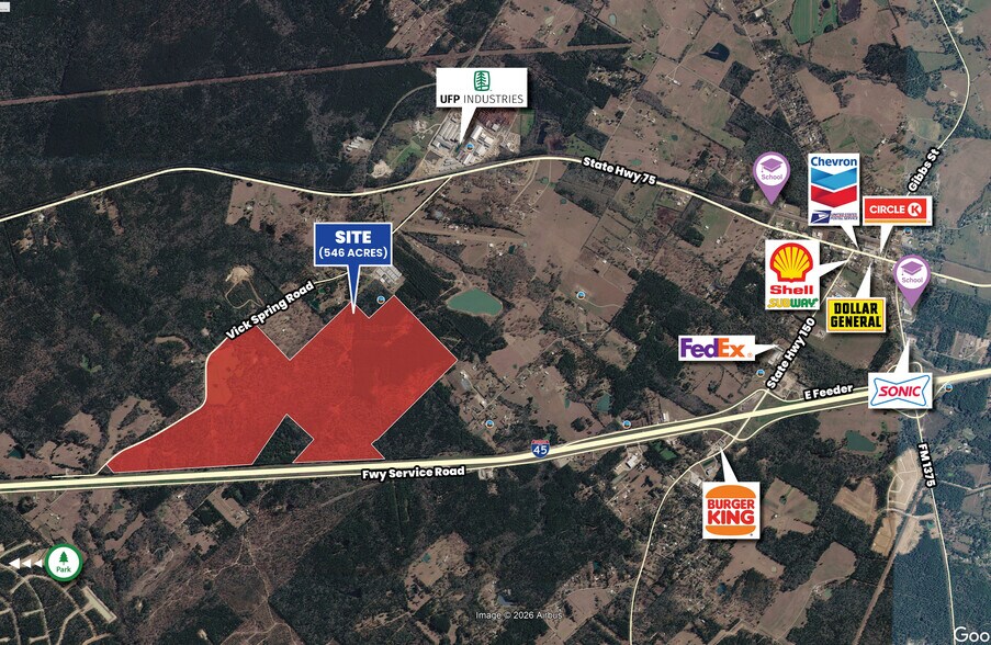 TBD Vick Spring Rd, New Waverly, TX à vendre - Photo de l’immeuble – Image 2 sur 23