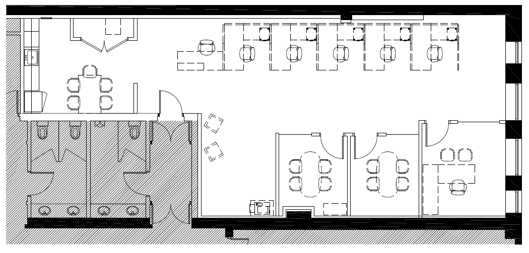 445 N Wells St, Chicago, IL à louer Plan d’étage– Image 1 sur 6