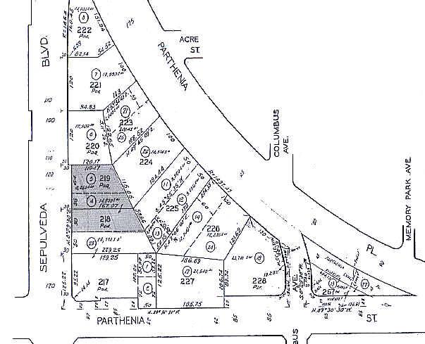 8716-8732 Sepulveda Blvd, North Hills, CA à louer - Plan cadastral – Image 2 sur 2