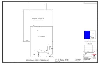 102 Corporate Park Dr, Henderson, NV à louer Plan de site– Image 1 sur 1